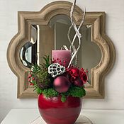 Цветы сухие и стабилизированные: Подарок для бабушки
