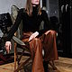 Заказать Брюки palazzo экокожа. SVETLANA TIMIRBAEVA ATELIER. Ярмарка Мастеров. . Брюки Фото №3