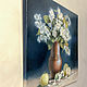 Oil painting ' still Life with Jasmine'. Pictures. Artist Iuliia Kravchenko (realism-painting). My Livemaster. Фото №5