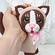 Кот вязаный мягкая игрушка. Амигуруми куклы и игрушки. Ольга Зимина: вязаные игрушки. Ярмарка Мастеров.  Фото №4