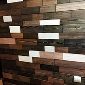 Для дома и интерьера handmade. Livemaster - original item Wooden Wall Tiles. Handmade.