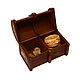 Wooden chest for tea bags 2 compartments. Art.40034. Tea houses. SiberianBirchBark (lukoshko70). My Livemaster. Фото №4