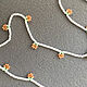  Морошка из бисера. Чокер. BerryBrooch. Ярмарка Мастеров.  Фото №4