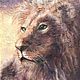 Картина маслом Король Лев , картина лев, животные, анималистика, Картины, Воскресенск,  Фото №1