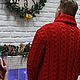 Свитер "Алекс" на Рождество!. Свитеры мужские. Елена Velena. Интернет-магазин Ярмарка Мастеров.  Фото №2
