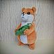 Order Stuffed toy hamster. selenawirejewelry. Livemaster. . Stuffed Toys Фото №3