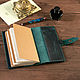 Leather notebook with replaceable notebooks. Planner Notebooks. KulikovCraft. Ярмарка Мастеров.  Фото №4