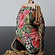 Bag with clasp: Vintage French tapestry purse bag. Clasp Bag. Olga'SLuxuryCreation. My Livemaster. Фото №4