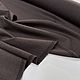 Ткань Костюмная Шерсть Loro Piana Цвет Тёмный Шоколад Италия, Ткани, Миасс,  Фото №1