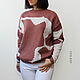  women's sweater with abstract pattern, Sweaters, Yerevan,  Фото №1