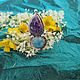 Кольцо с ларимаром и чароитом. Кольца. Karma-jewelry. Интернет-магазин Ярмарка Мастеров.  Фото №2