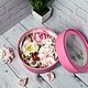 Цветы из зефира в коробках, сладкий подарок. Съедобные букеты. Зефирный сад. Ярмарка Мастеров.  Фото №5