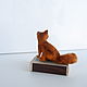 Red cat miniature for a Dollhouse. Miniature figurines. AnzhWoolToy (AnzhelikaK). My Livemaster. Фото №4