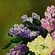 The Painting 'Lilacs»Oil. Host. Lilac flowers in a vase. Pictures. raisa-pototskaya (raisa-pototskaya). Online shopping on My Livemaster.  Фото №2