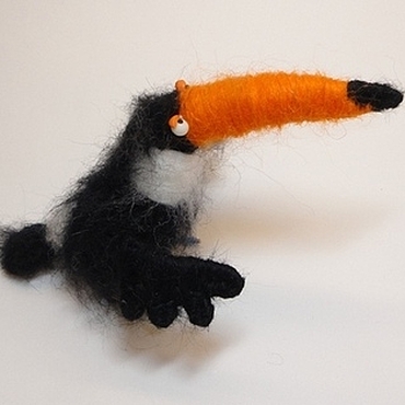 Куклы и игрушки ручной работы. Ярмарка Мастеров - ручная работа Тукан. Handmade.