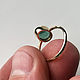 1,71 ct VS Natural Emerald in women's 585 Gold Ring. Rings. Bauroom - vedic jewelry & gemstones (bauroom). My Livemaster. Фото №5