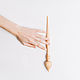 Wooden support spindle made of Siberian cedar wood 280 mm. B77. Spindle. ART OF SIBERIA. My Livemaster. Фото №4