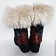 Felted boots. Boots.Boots on the sole 'Avtoledi'. Felt boots. wool gifts. My Livemaster. Фото №5