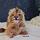Teddy Animals: Richard the Lion Cub. Teddy Toys. Irina Fedi Toys creations. My Livemaster. Фото №4
