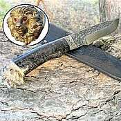 Сувениры и подарки handmade. Livemaster - original item Knife made of Damascus steel 
