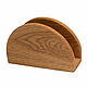 Napkin holder made of oak in natural color. Napkin holders. Foxwoodrus. My Livemaster. Фото №4