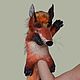 Red Fox glove doll, puppet theater toy, bibabo. Puppet show. AnzhWoolToy (AnzhelikaK). My Livemaster. Фото №6