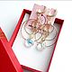 Шикарные серьги с кристаллами Swarovski. Серьги-кольца. YM - украшения ручной работы от Юлии Малышевой. Интернет-магазин Ярмарка Мастеров.  Фото №2