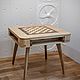 Игровой стол-трансформер с шахматным полем. Столы. CNC-Wood. Интернет-магазин Ярмарка Мастеров.  Фото №2