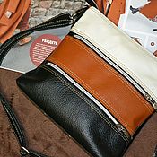 Сумки и аксессуары handmade. Livemaster - original item Women`s leather bag with pockets ( 3 colors ). Handmade.