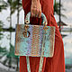 Women's bag made of Python skin. Classic Bag. exotiqpython. Online shopping on My Livemaster.  Фото №2