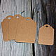 Mini tag from Kraft cardboard. Labels. Igramus (igramus). My Livemaster. Фото №5