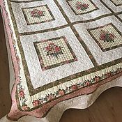 Для дома и интерьера handmade. Livemaster - original item Quilted patchwork bedspread. Handmade.