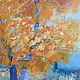 Oil painting Autumn landscape Golden Autumn. Pictures. kartina-sochi. Online shopping on My Livemaster.  Фото №2