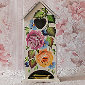 Для дома и интерьера handmade. Livemaster - original item Tea house with painted 