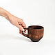 Wooden large cedar mug for drinks 350 ml. C77. Water Glasses. ART OF SIBERIA. My Livemaster. Фото №4