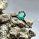 Натуральный Изумруд 2.17ct в серебряном кольце дизайна Tiffany. Кольца. Shukra Натуральные драгоценные камни. Ярмарка Мастеров.  Фото №5