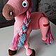 Единорог пони. Амигуруми куклы и игрушки. Bags&Toys. Интернет-магазин Ярмарка Мастеров.  Фото №2