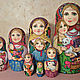 Matryoshka with children. Dolls1. Matryoshka by Irene. My Livemaster. Фото №6