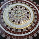 Стол кованый с мозаикой "Марсала" Д-60см. Столы. Марьяна. Интернет-магазин Ярмарка Мастеров.  Фото №2