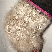 Аксессуары handmade. Livemaster - original item Knee pads made out of dog fur item no №117n .. Handmade.