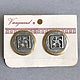 Винтаж: Vanguard. Клипсы. AE1104. Серьги винтажные. Винтажная Америка. Ярмарка Мастеров.  Фото №8