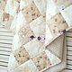 PURRR-MEOW on discharge from the hospital patchwork quilt. Gift for newborn. loved patchwork. My Livemaster. Фото №6