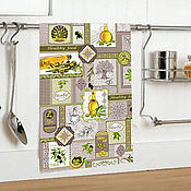 Для дома и интерьера handmade. Livemaster - original item Elongated kitchen towel 