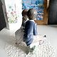 Винтаж: Nao by Lladro First Love редкая сюжетная статуэтка фарфор Испания. Статуэтки винтажные. Commodele. Ярмарка Мастеров.  Фото №8