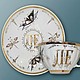 Elegant tea pair of thin-walled porcelain with your initials. Tea hand, Single Tea Sets, Moscow,  Фото №1