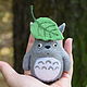 mi vecino totoro. Stuffed Toys. Toys for the soul. Ярмарка Мастеров.  Фото №4