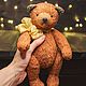 медведь тедди плюшевый ручной работы. Мишки Тедди. Елена Мурзина (teddyhelenmur). Интернет-магазин Ярмарка Мастеров.  Фото №2