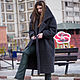 Coat jacket 'Grey town'. Coats. Lana Kmekich (lanakmekich). Online shopping on My Livemaster.  Фото №2