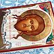Спас Нерукотворный.Спас на убрусе. Иконы. Петербургская икона.. Ярмарка Мастеров.  Фото №5