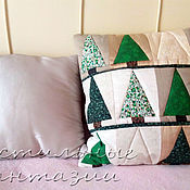 Для дома и интерьера handmade. Livemaster - original item Pillow Spruce forest. Handmade.
